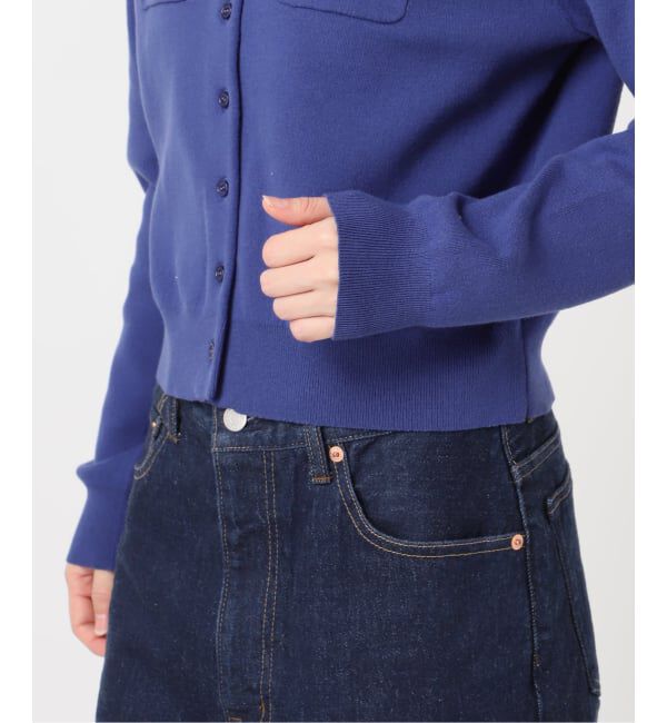 OUTDOOR PRODUCTS Usual Things「≪予約≫コットンスムースポケットコンパクトカーディガン」|カーディガン|