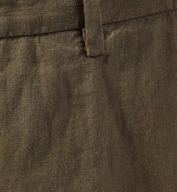 TOMORROWLAND MENS「リネンシャンブレー ノープリーツイージーパンツ」|その他|