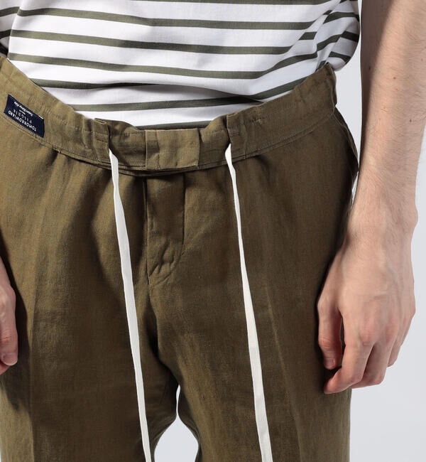 TOMORROWLAND MENS「リネンシャンブレー ノープリーツイージーパンツ」|その他|