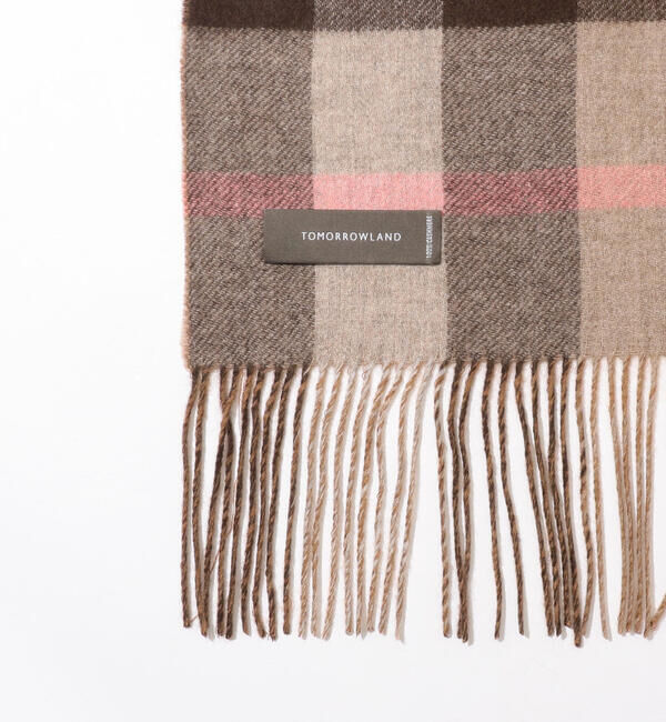 TOMORROWLAND GOODS「TOMORROWLAND カシミヤ ダブルフェイスストール」|ストール|