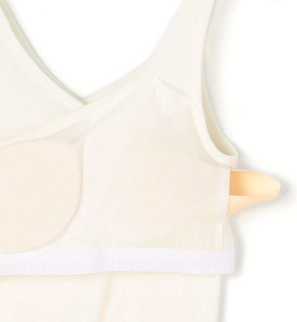 BACCA「inner piece シルクジャージー カップインタンクトップ」|タンクトップ|