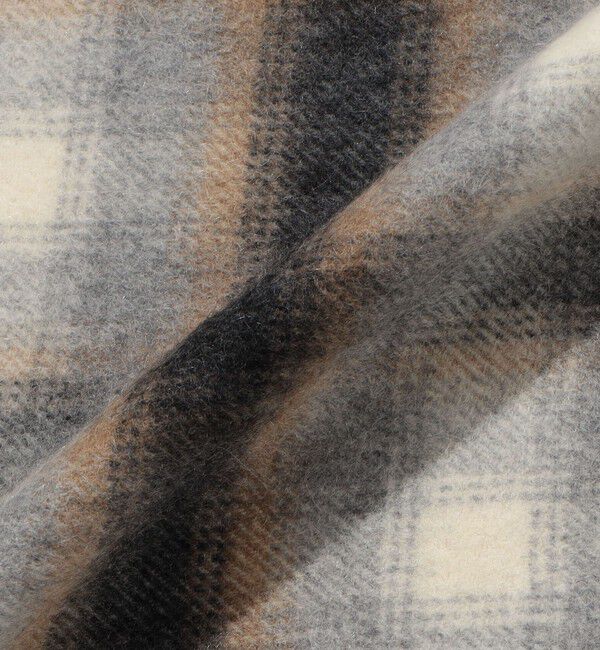 JAMES PERSE「カシミヤチェックブランケット HCG0314」|ブランケット|