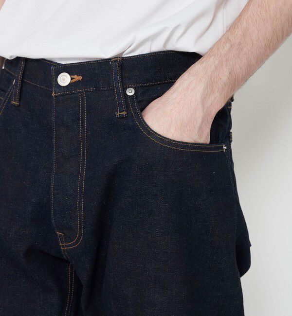 GALERIE VIE「リユースシーアイランドコットン デニムストレートパンツ」|デニム|