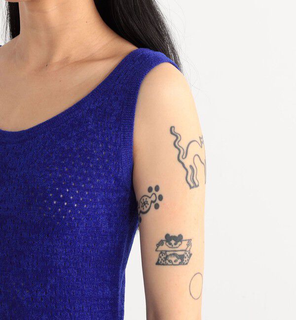 Edition「ナイロンレーヨン ニットワンピース」|ニット・セーター|