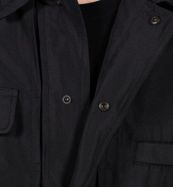 TOMORROWLAND MENS「ポリエステルナイロンギャバジン ショートブルゾン」|ブルゾン・スタジャン|