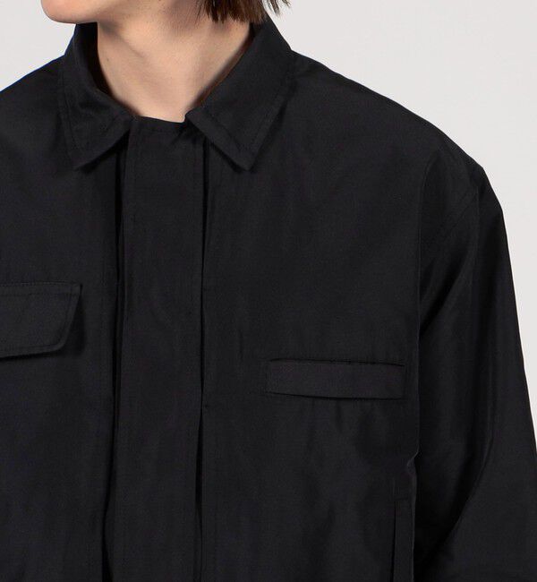 TOMORROWLAND MENS「ポリエステルナイロンギャバジン ショートブルゾン」|ブルゾン・スタジャン|