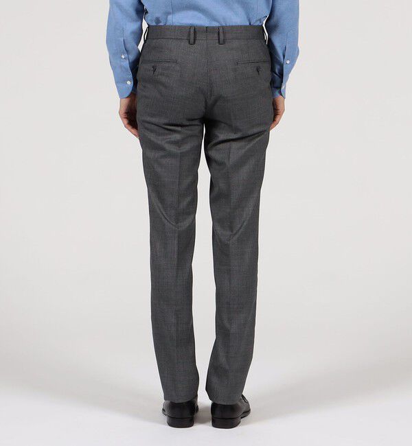 TOMORROWLAND MENS「Super120'sストレッチウールツイル スリムスラックス」|スラックス|