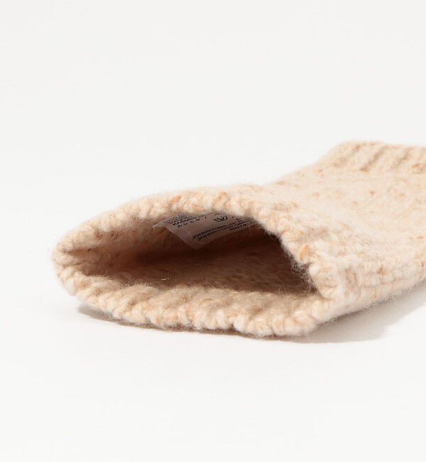 TOMORROWLAND GOODS「Johnstons of Elgin ドネガル ニットグローブ」|手袋|