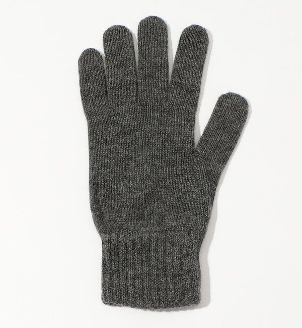 TOMORROWLAND GOODS「Johnstons of Elgin カシミヤ リブニット グローブ」|手袋|