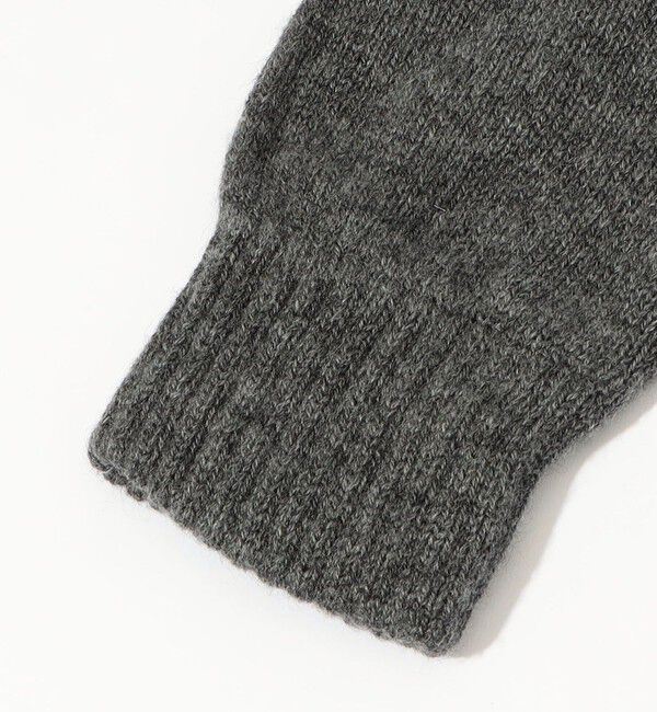 TOMORROWLAND GOODS「Johnstons of Elgin カシミヤ リブニット グローブ」|手袋|