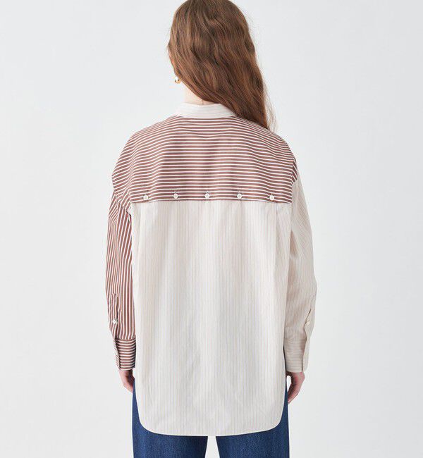 MACPHEE「パッチワークシャーティングシャツ」|シャツ・ブラウス|