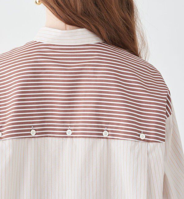 MACPHEE「パッチワークシャーティングシャツ」|シャツ・ブラウス|