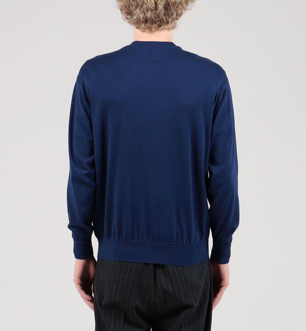 TOMORROWLAND MENS「TOMORROWLAND tricot ギザコットン クルーネックプルオーバー」|ニット・セーター|