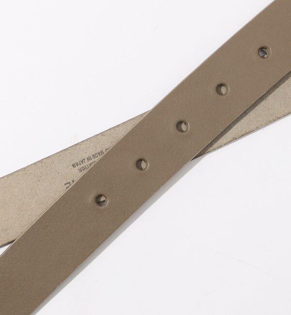 TOMORROWLAND GOODS「GALERIE VIE シンプルレザーベルト」|ベルト|