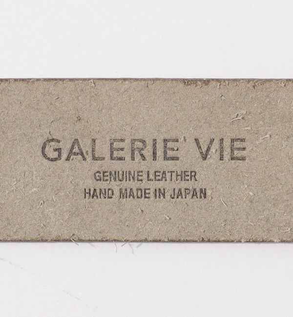 TOMORROWLAND GOODS「GALERIE VIE シンプルレザーベルト」|ベルト|