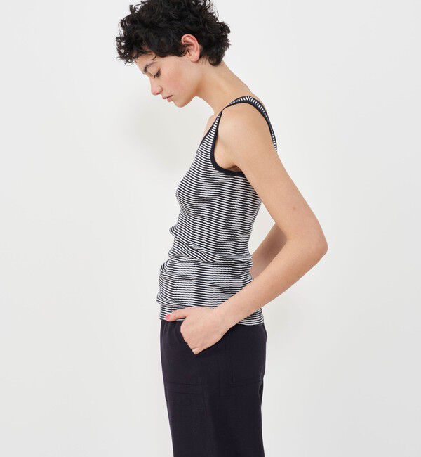 GALERIE VIE「コットンランダムリブ タンクトップ」|タンクトップ|