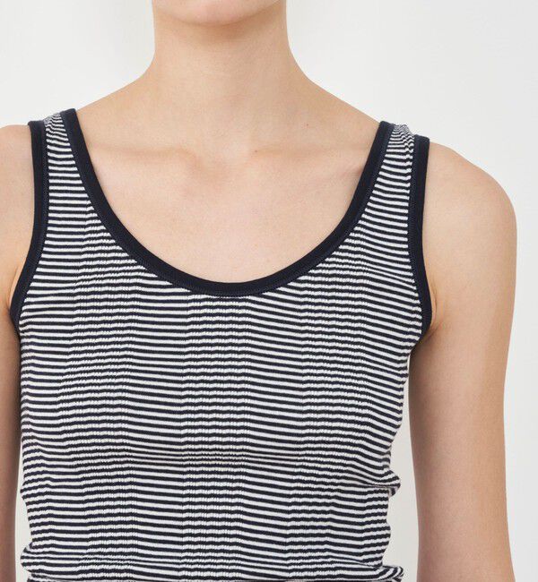 GALERIE VIE「コットンランダムリブ タンクトップ」|タンクトップ|
