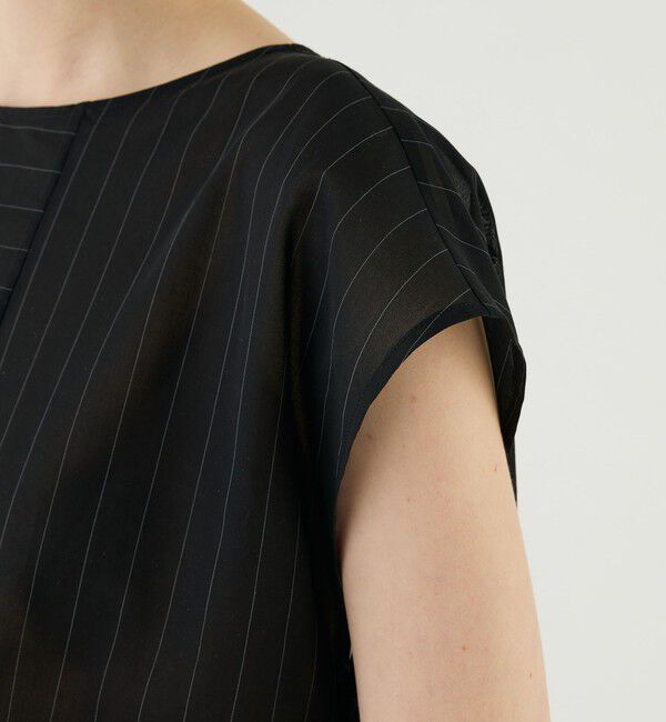 GALERIE VIE「ボイルコットン ドロップショルダーTシャツ」|シャツ・ブラウス|