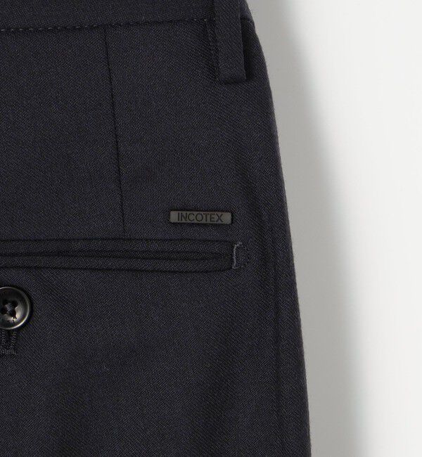 TOMORROWLAND BUYING WEAR「INCOTEX テクノフランネル スリムスラックス」|スラックス|