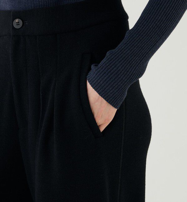 GALERIE VIE「ウールカノコ タックイージーパンツ」|その他|