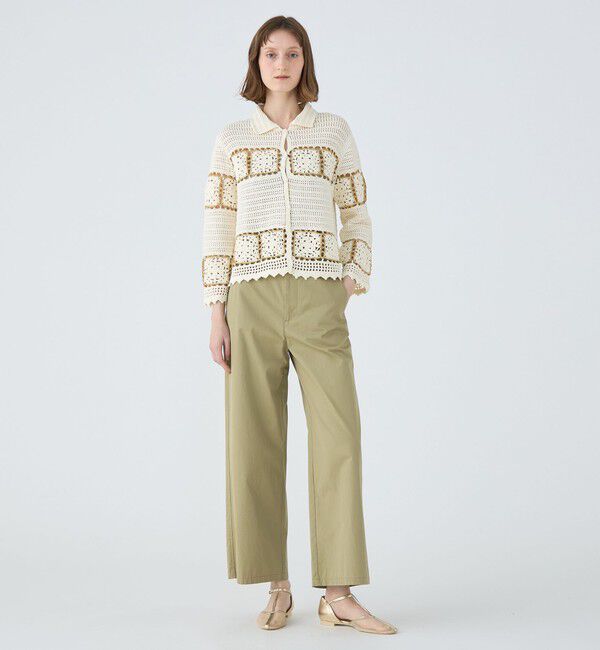 MACPHEE「コットンサージ ドローストリングパンツ」|その他|