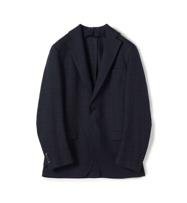 TOMORROWLAND MENS「SUMMER TIME ウールシルクリネン シングルブレステッド 2Bジャケット LORO PIANA」|テーラードジャケット|69 ネイビー