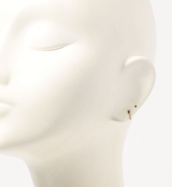 TOMORROWLAND GOODS「Hirotaka Staple Diamond 片耳ピアス」|ピアス|