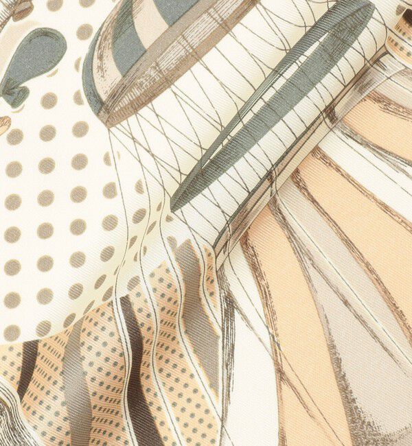 TOMORROWLAND GOODS「manipuri BALOON シルクスカーフ」|バンダナ・スカーフ|