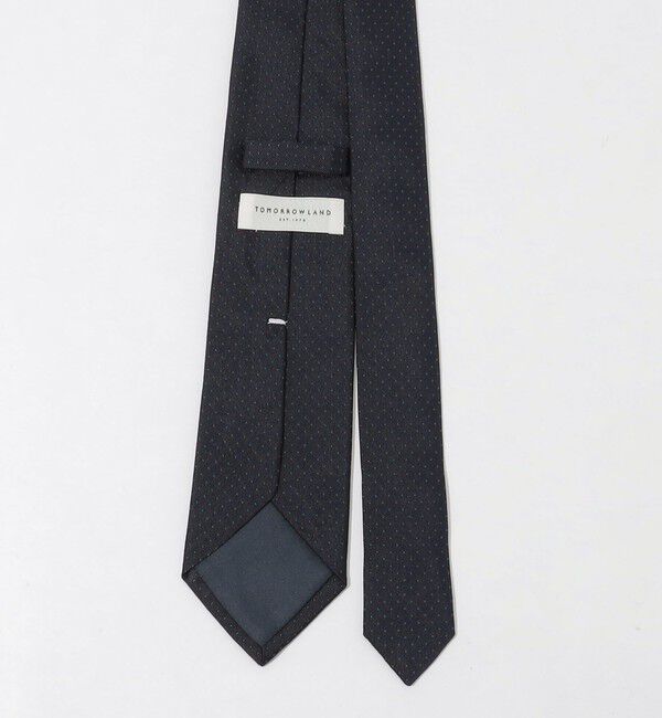 TOMORROWLAND GOODS「TOMORROWLAND シルクジャガード ピンドットネクタイ」|ネクタイ・蝶ネクタイ|