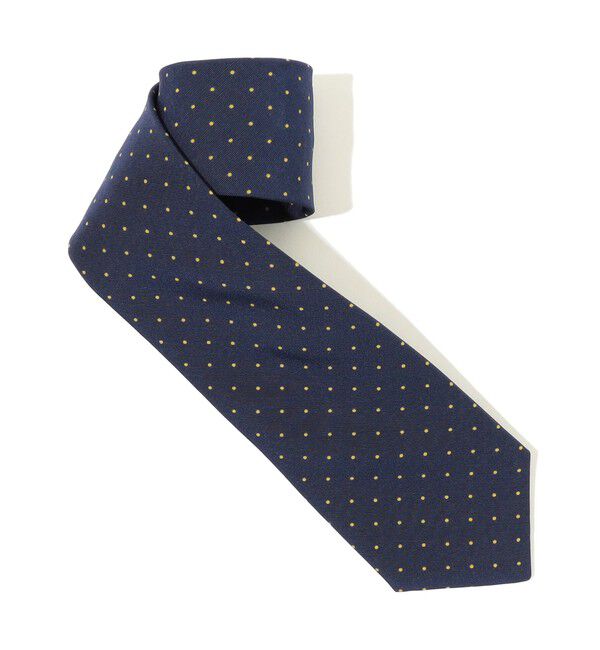 TOMORROWLAND GOODS「Atkinsons アイリッシュポプリン ドット柄ネクタイ」|ネクタイ・蝶ネクタイ|