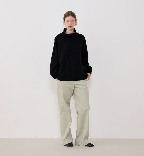 GALERIE VIE「ボイルドウール ハイネックプルオーバー」|ニット・セーター|