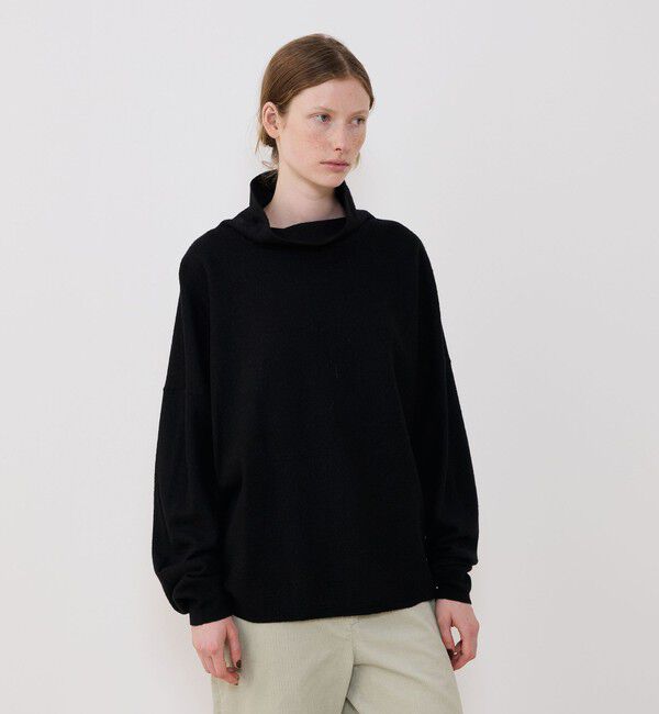 GALERIE VIE「ボイルドウール ハイネックプルオーバー」|ニット・セーター|