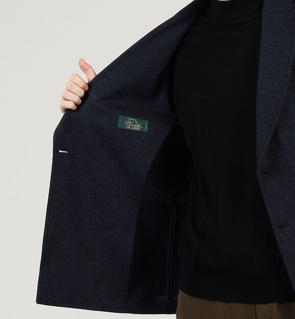 TOMORROWLAND MENS「カシミヤジャージー ダブルブレステッド6Bジャケット BRESCHI」|テーラードジャケット|