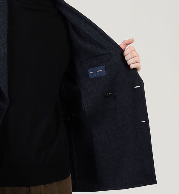 TOMORROWLAND MENS「カシミヤジャージー ダブルブレステッド6Bジャケット BRESCHI」|テーラードジャケット|