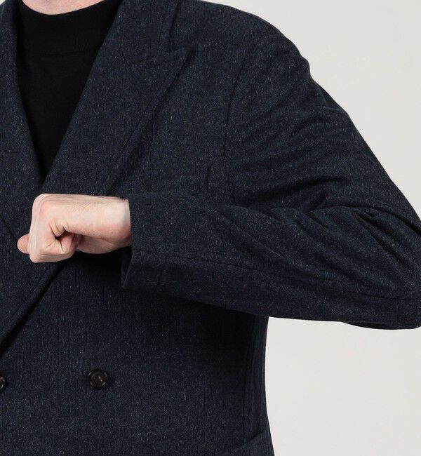 TOMORROWLAND MENS「カシミヤジャージー ダブルブレステッド6Bジャケット BRESCHI」|テーラードジャケット|