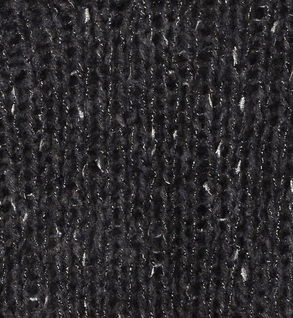 DES PRES「アルパカラメ ショートVネックプルオーバー」|ニット・セーター|