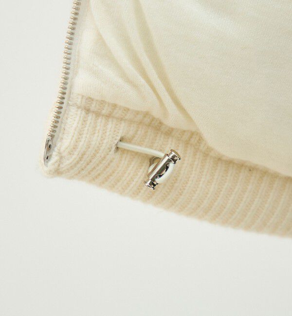 MACPHEE「パデッドニット ショートブルゾン」|ブルゾン・スタジャン|