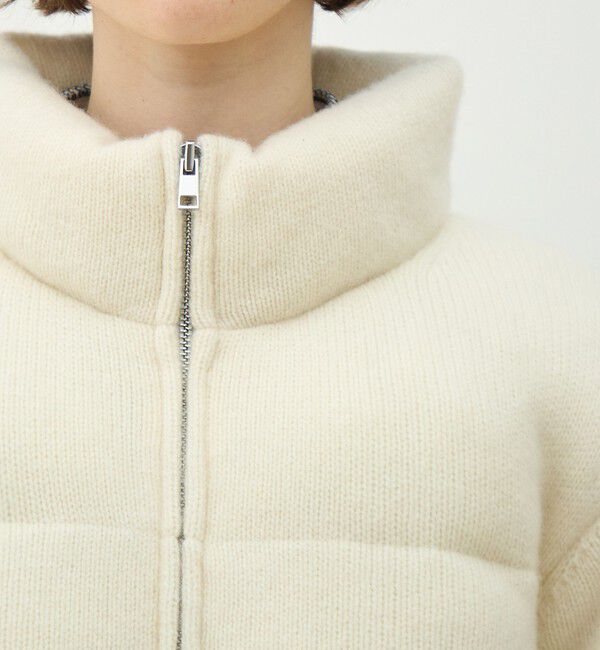 MACPHEE「パデッドニット ショートブルゾン」|ブルゾン・スタジャン|