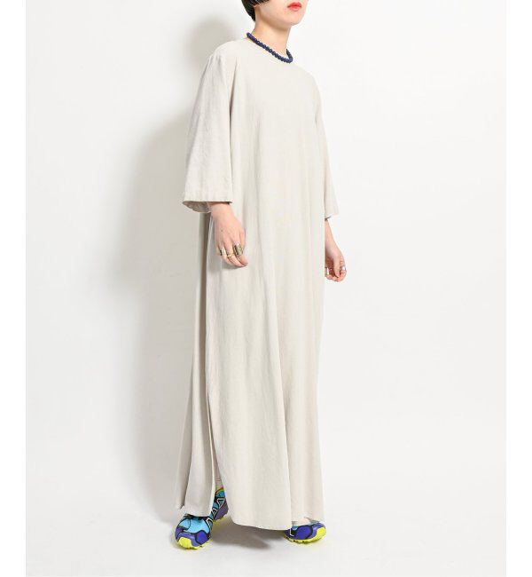  「《追加》ASA/C KAFTAN DRESS：ワンピース」|ワンピース|グレーB