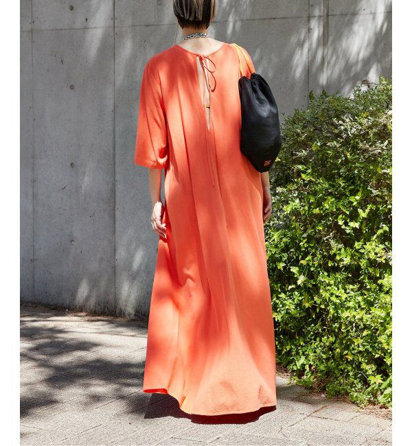  「《追加》ASA/C KAFTAN DRESS：ワンピース」|ワンピース|オレンジ
