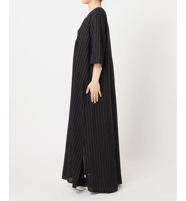  「LACE UP LINEN DRESS：ワンピース」|ワンピース|