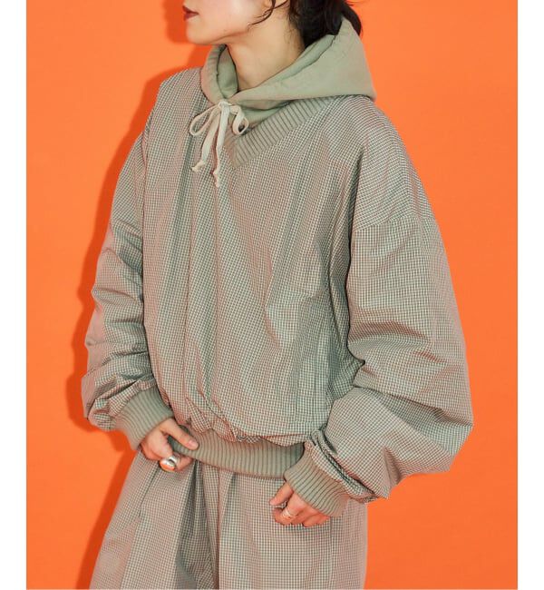  「《予約》[THE MOOD] V-NECK プルオーバー」|シャツ・ブラウス|グリーン