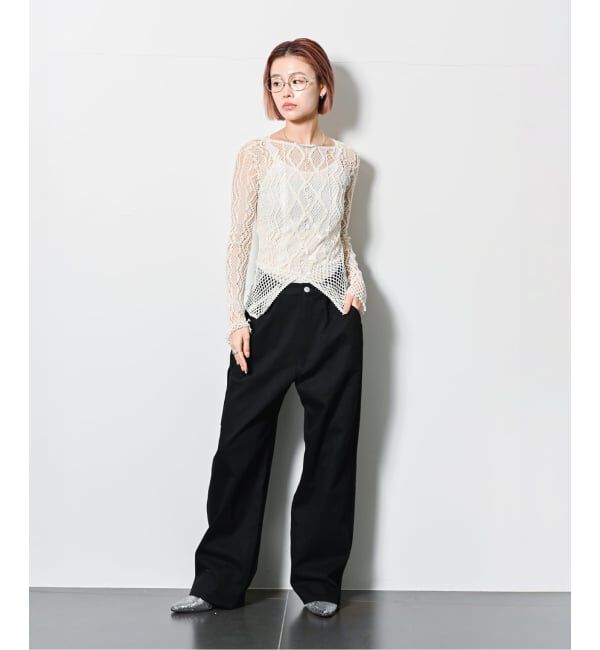  「《追加予約》EUCHRONIA 別注 LACE LONG SLEEVE 2：カットソー」|Tシャツ・カットソー|