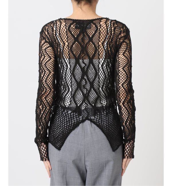  「《追加予約》EUCHRONIA 別注 LACE LONG SLEEVE 2：カットソー」|Tシャツ・カットソー|