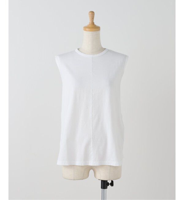 EMILYWEEK「【babaco/ババコ】Back Tied タンクトップ / BA01-CR47」|Tシャツ・カットソー|ホワイト