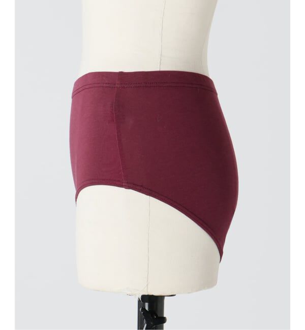 EMILYWEEK「【RESET】オーガニックコットン混 2WAYサニタリー（ベージュ、ボルドー）」|インナー|