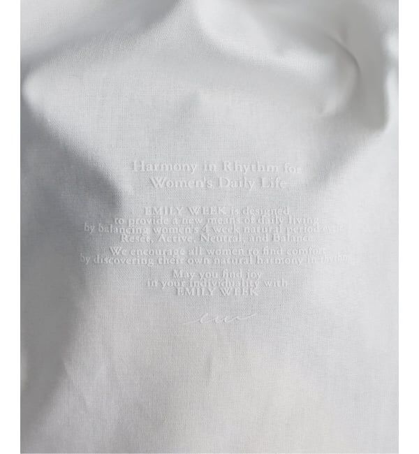 EMILYWEEK「シルク混リブレギンス（ギフト巾着付き）」|レギンス・スパッツ|