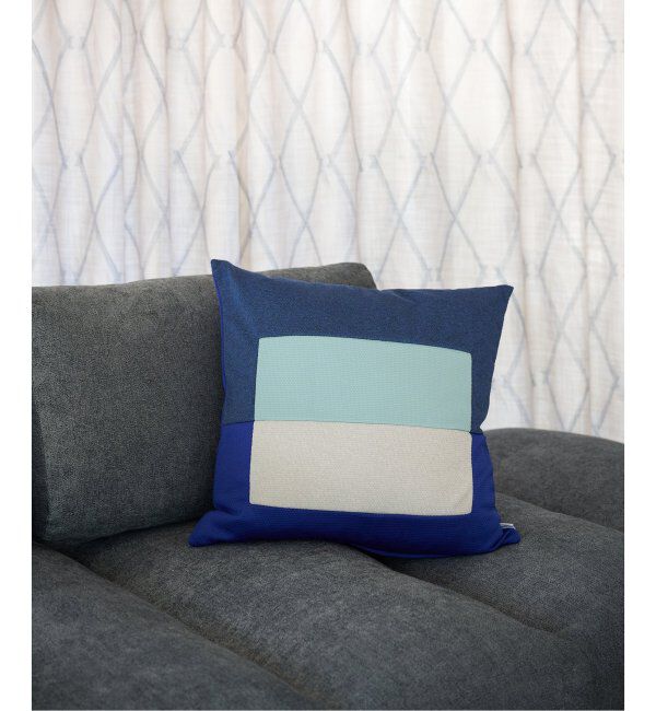 journal standard Furniture「COLOR PATCH CUSHION　クッションカバー 45cm」|クッション・クッションカバー|ブルー
