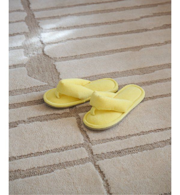 journal standard Furniture「TOWEL SLIPPER　スリッパ」|ルームシューズ|イエロー
