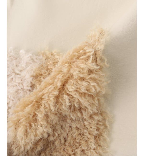 journal standard Furniture「PATCHWORK FUR CUSHION　クッションカバー45cm」|クッション・クッションカバー|